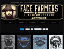 Tablet Screenshot of beardandmustachetshirts.com